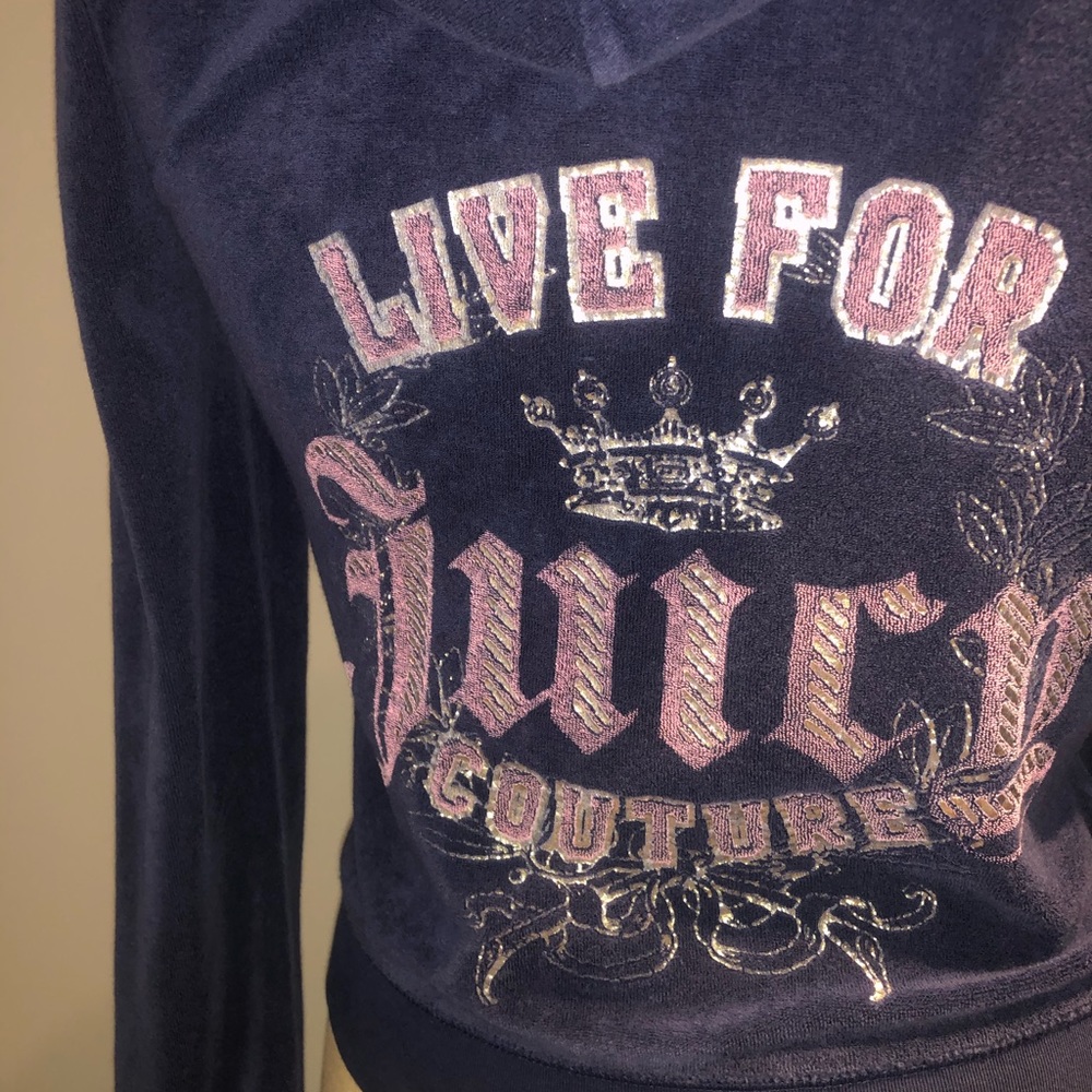 Juicy Couture Navy track jacket